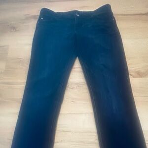 DL1961 Women 27 Jeans’Nicky’ Blue Stretch Denim Mid-Rise Cigarette Skinny Blue